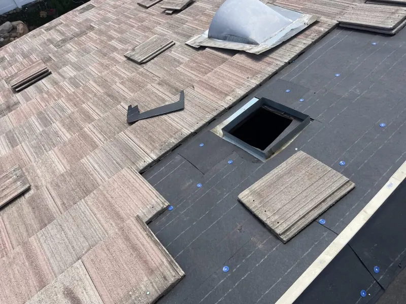 Roofing project by Green Leaf Roofers