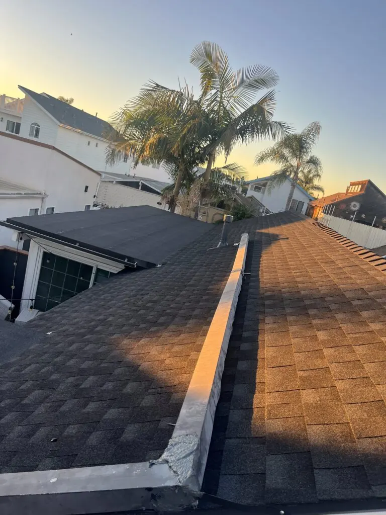 Roofing project by Green Leaf Roofers