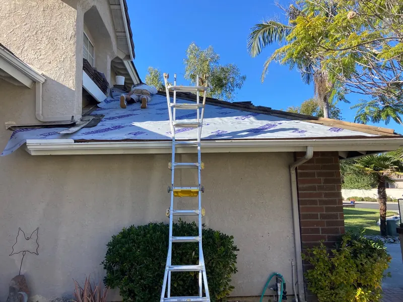 Roofing project by Green Leaf Roofers